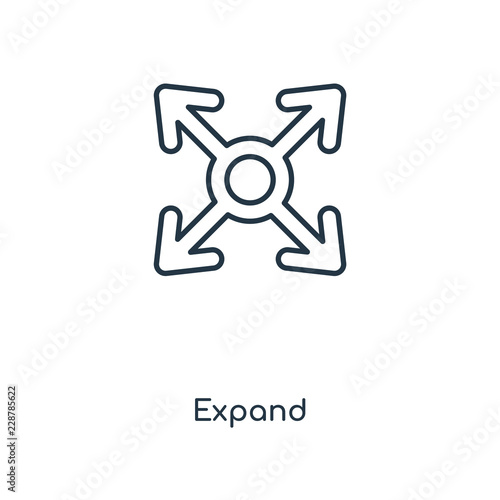 expand icon vector