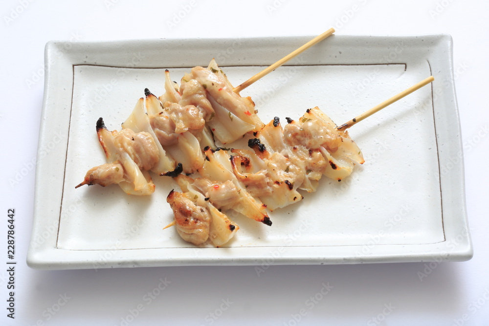 Yakitori Of Chicken Cartilage Stock Photo Adobe Stock
