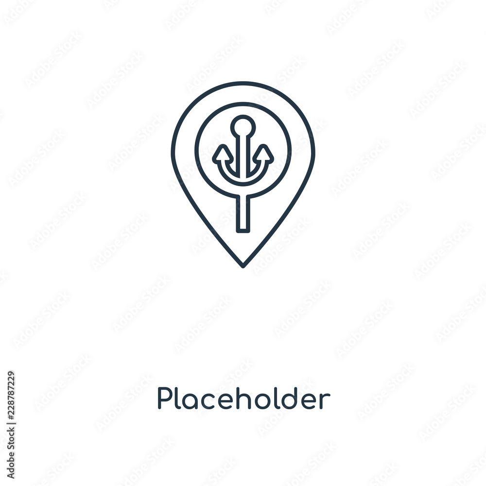 placeholder icon vector placeholder icon vector