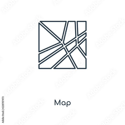 map icon vector