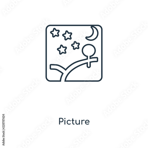 picture icon vector