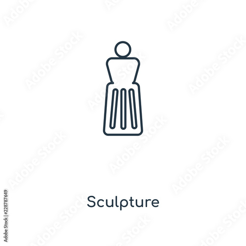 sculpture icon vector