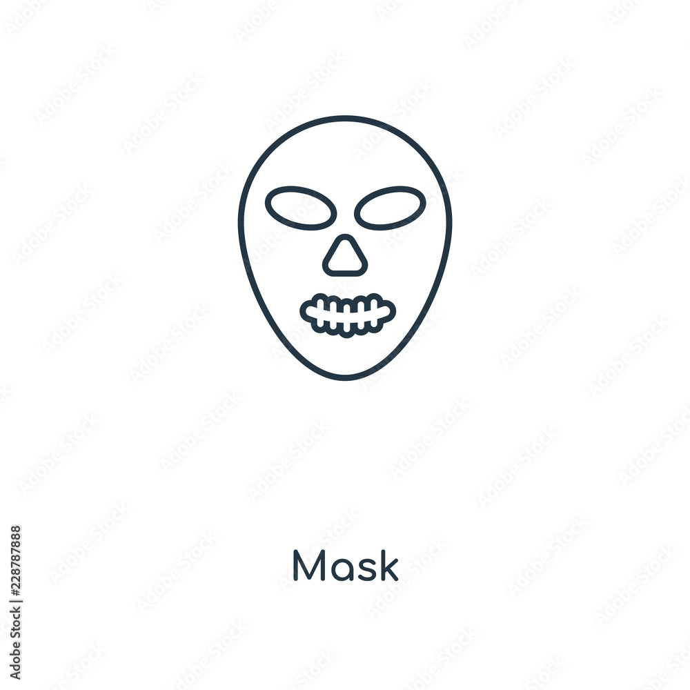 mask icon vector