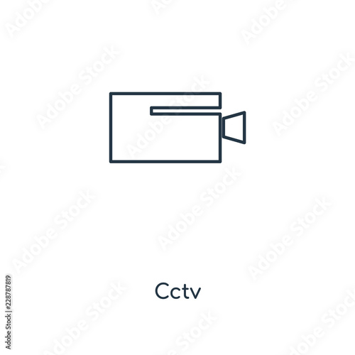cctv icon vector