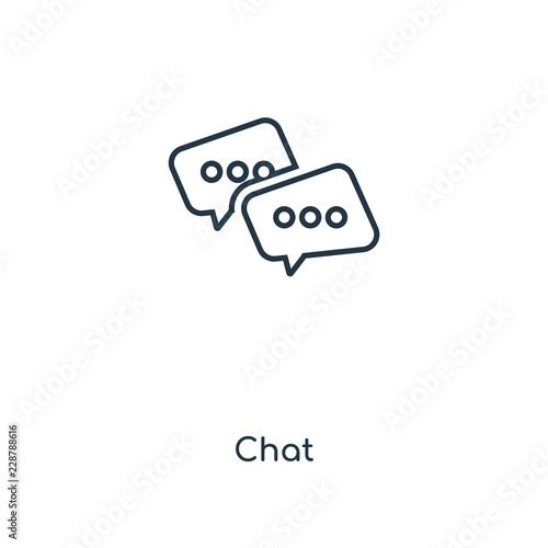 chat icon vector