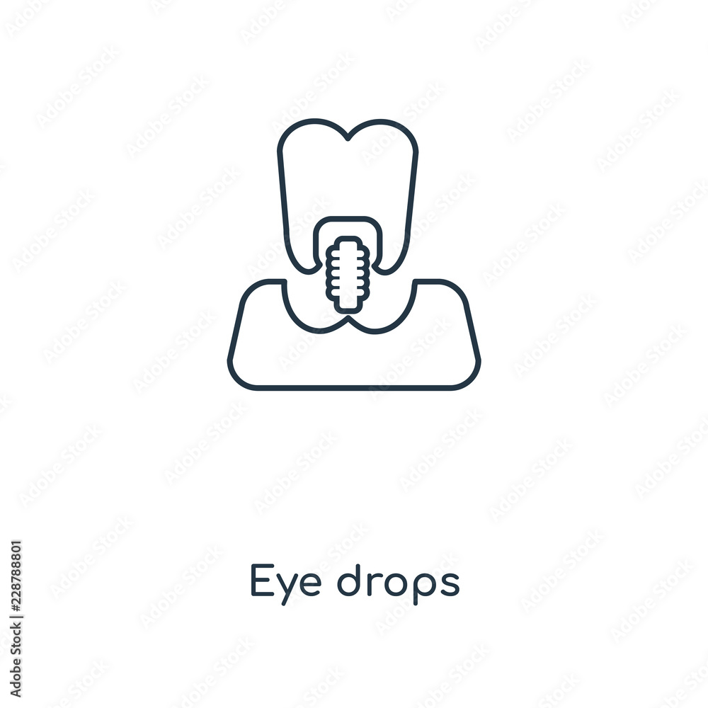 eye drops icon vector eye drops icon vector