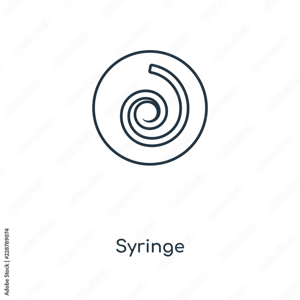 syringe icon vector