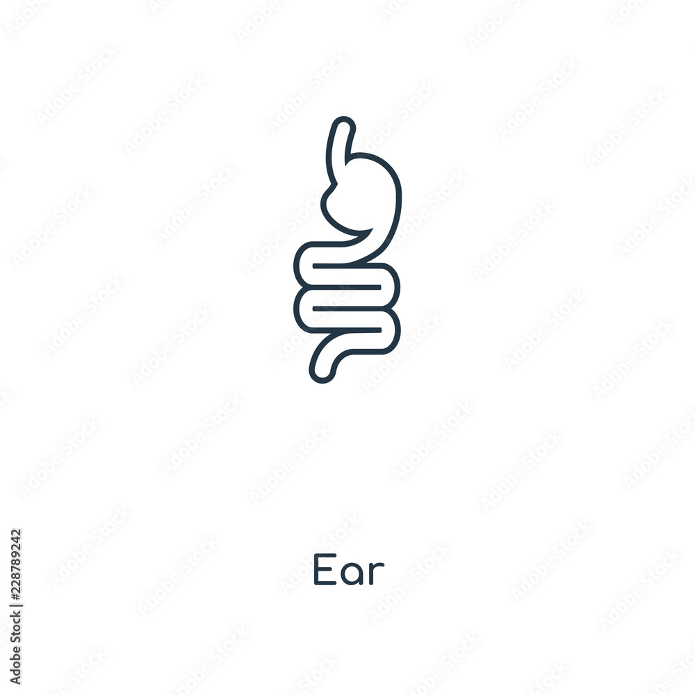 ear icon vector ear icon vector