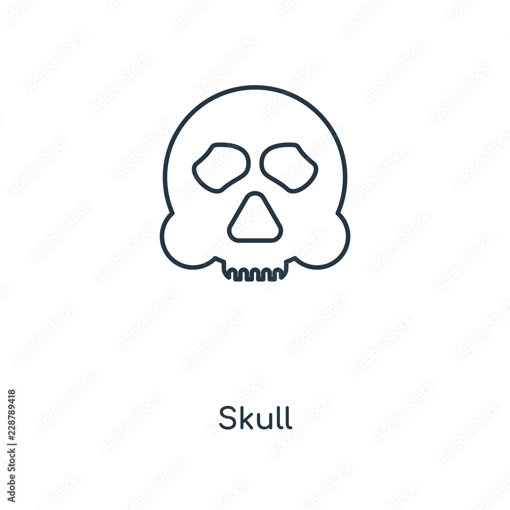 skull icon vector skull icon vector
