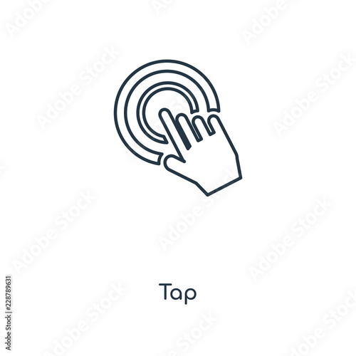 Wallpaper Mural tap icon vector Torontodigital.ca
