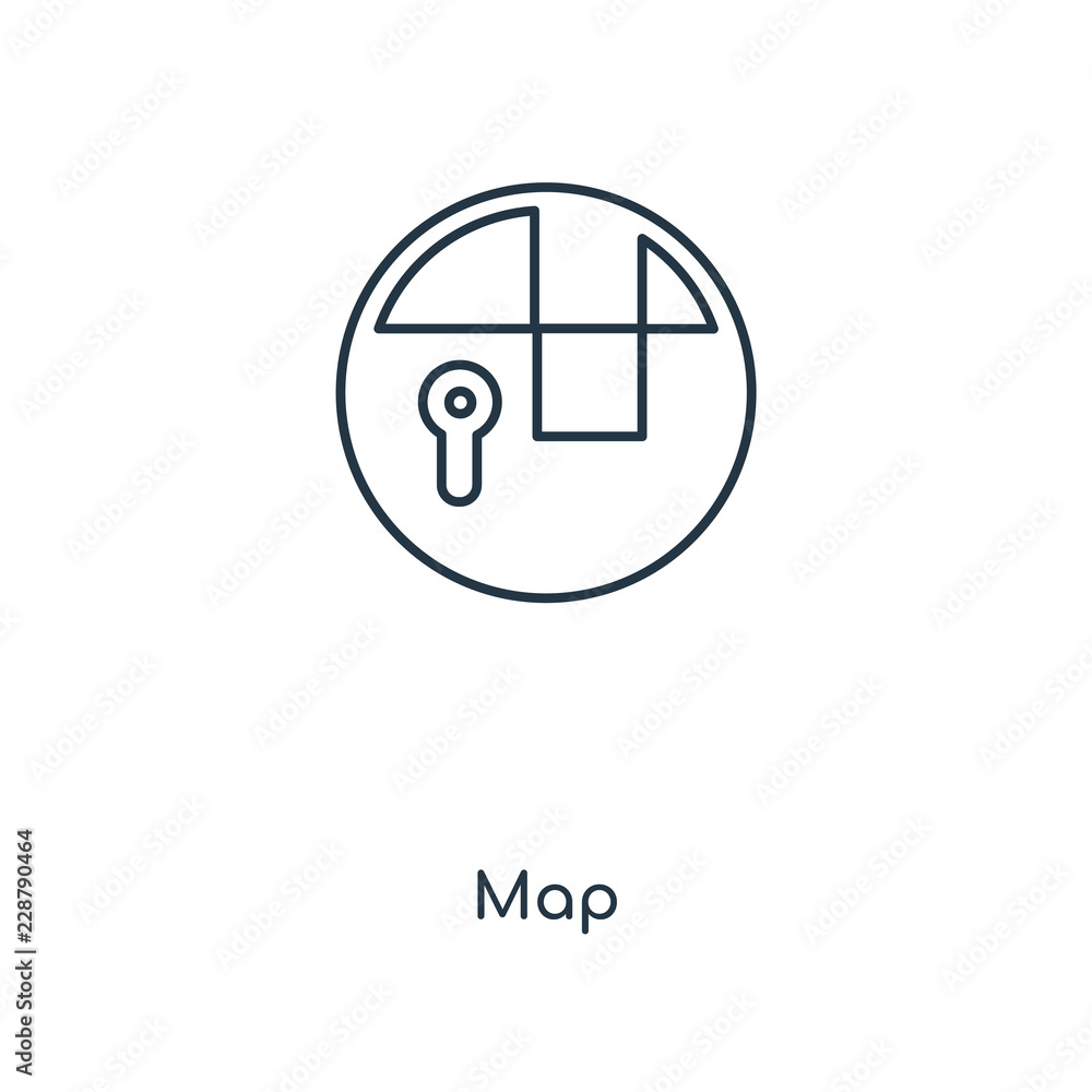 map icon vector
