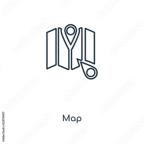 map icon vector