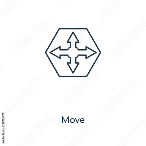 move icon vector