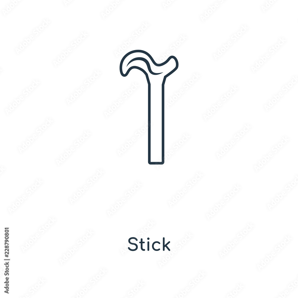 stick icon vector stick icon vector
