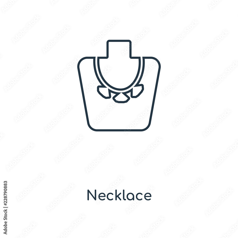 necklace icon vector necklace icon vector