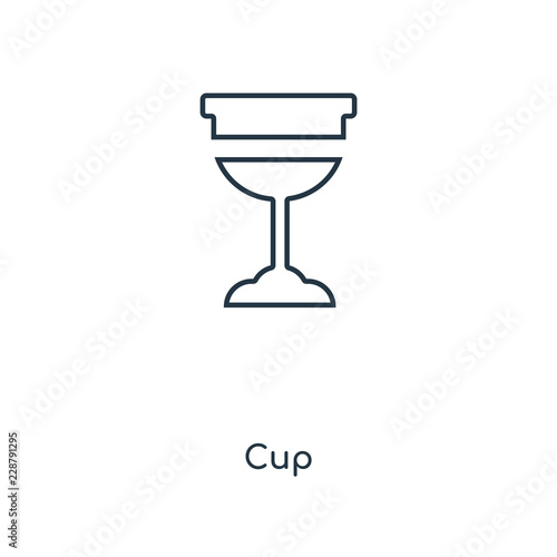 cup icon vector