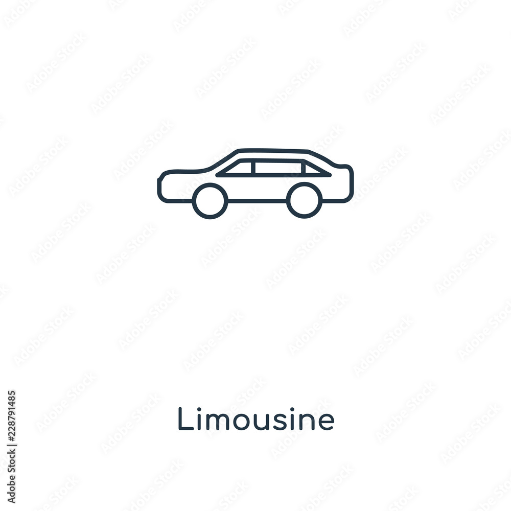 limousine icon vector limousine icon vector