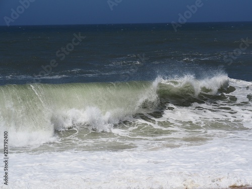 Obraz na płótnie Fale oceanu w salonie