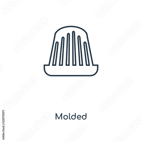 molded icon vector