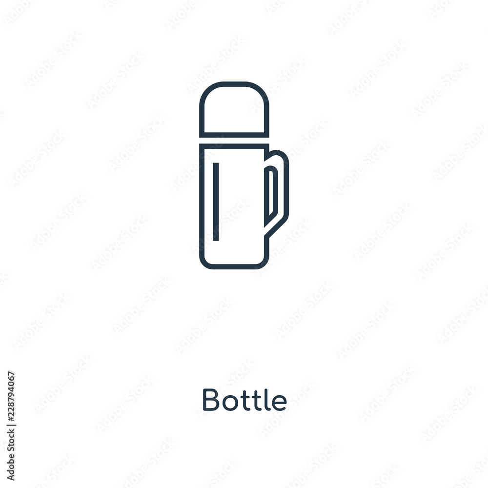bottle icon vector bottle icon vector
