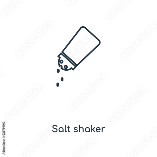 salt shaker icon vector