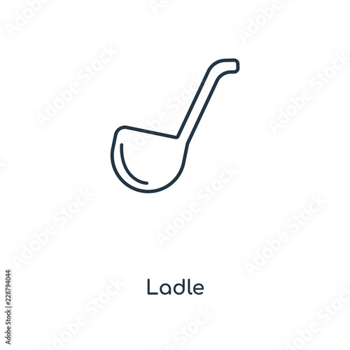 ladle icon vector