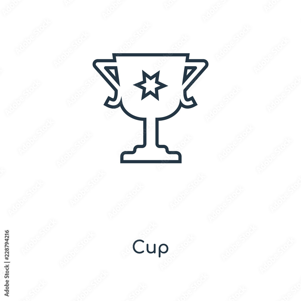 cup icon vector cup icon vector