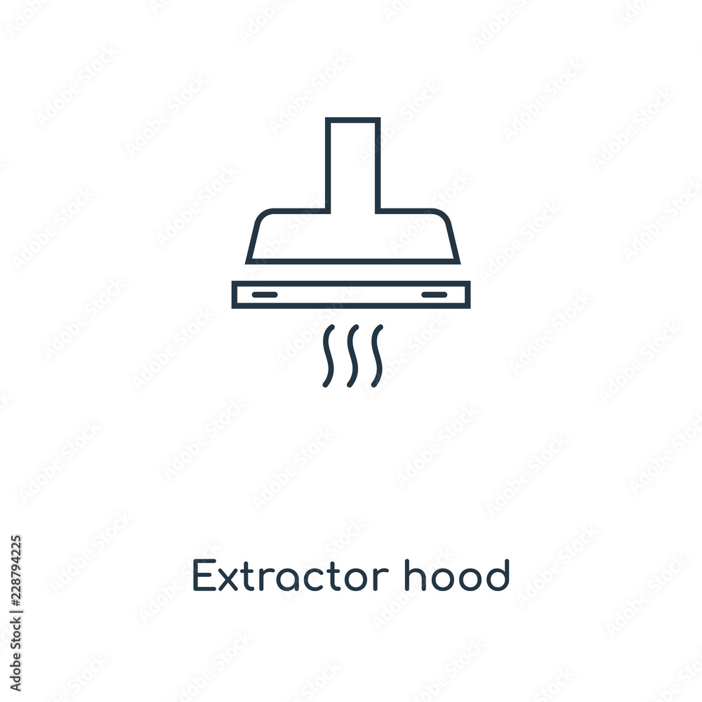 extractor hood icon vector extractor hood icon vector