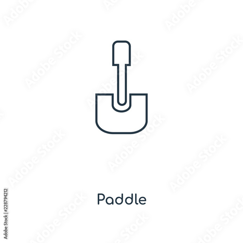 paddle icon vector