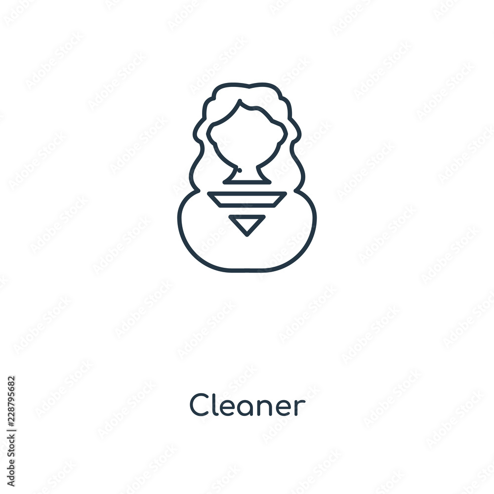 cleaner icon vector cleaner icon vector