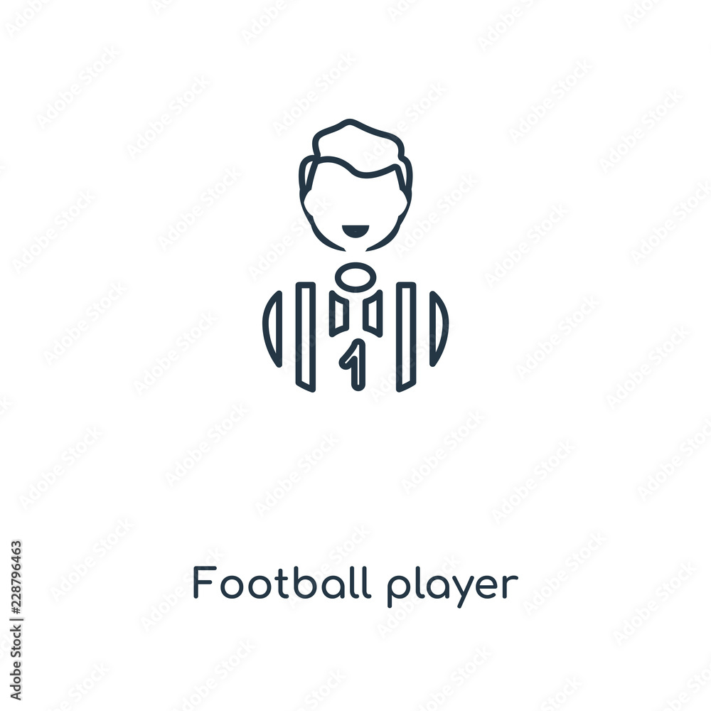football player icon vector football player icon vector