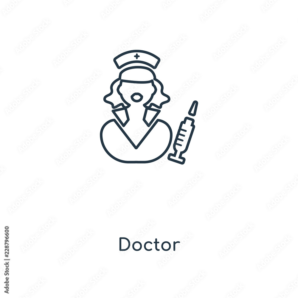 doctor icon vector