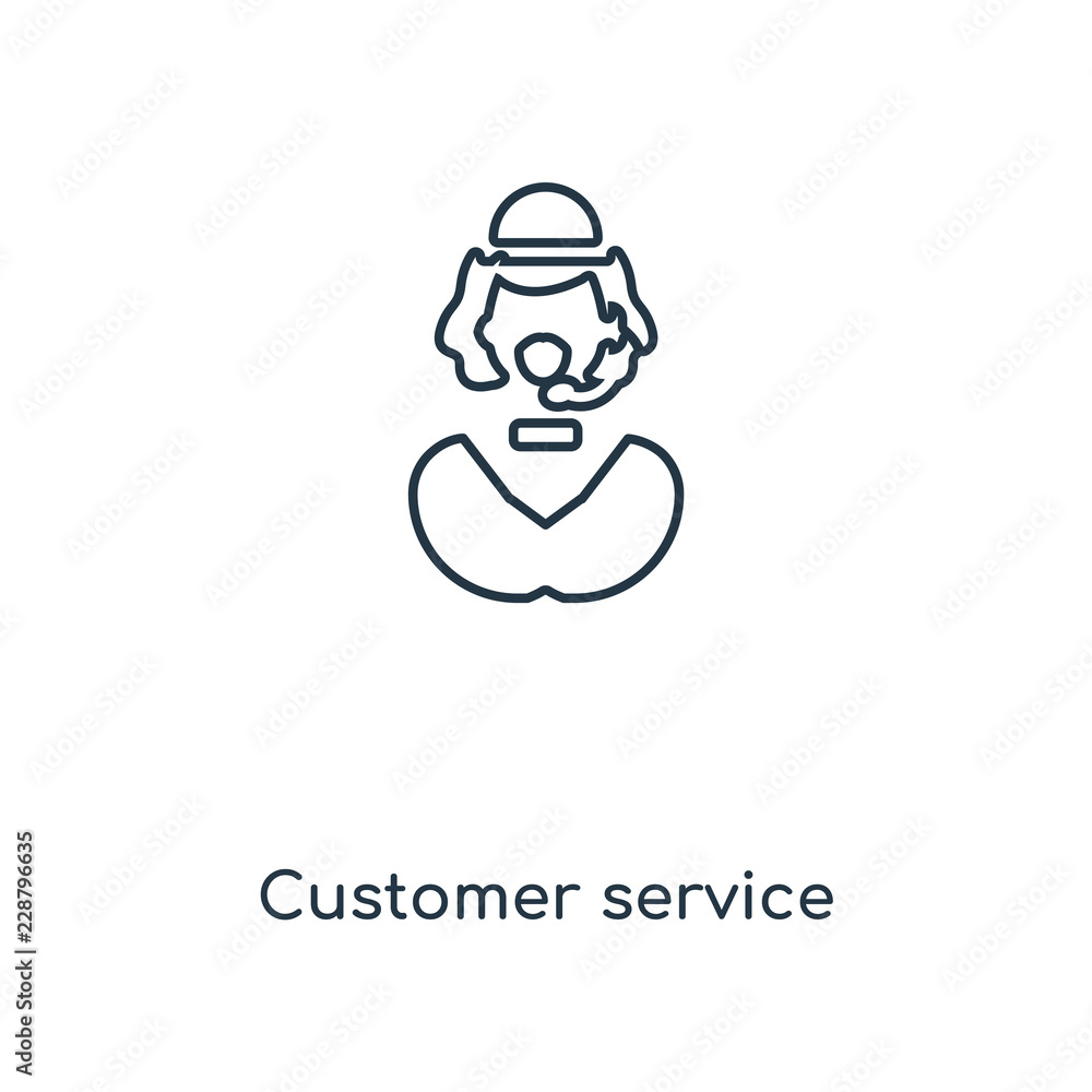 customer service icon vector customer service icon vector