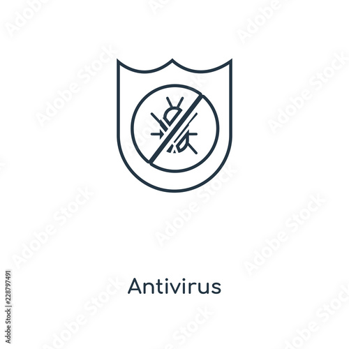 antivirus icon vector
