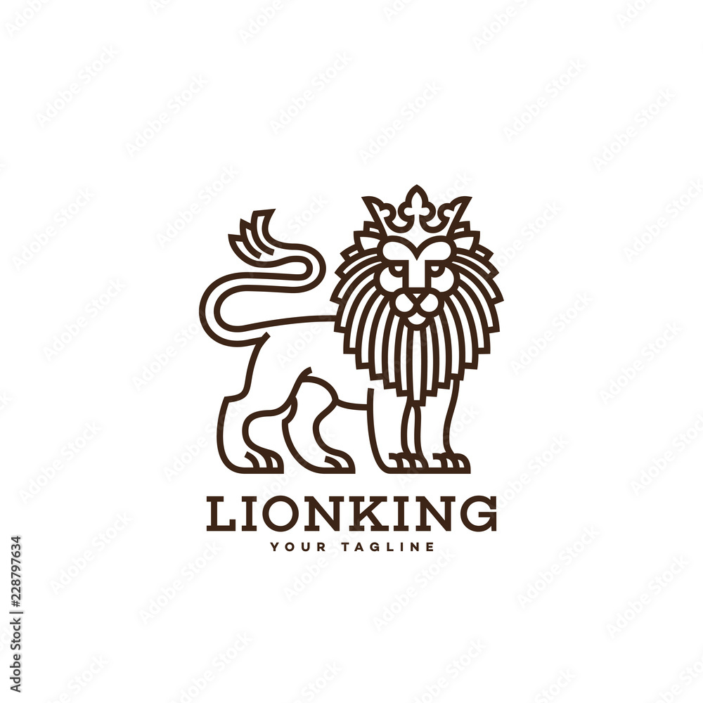 Lion logo Lion logo
