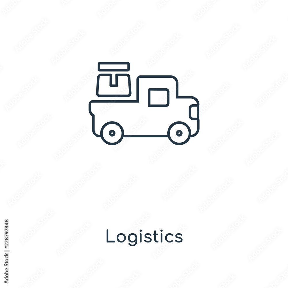 logistics icon vector