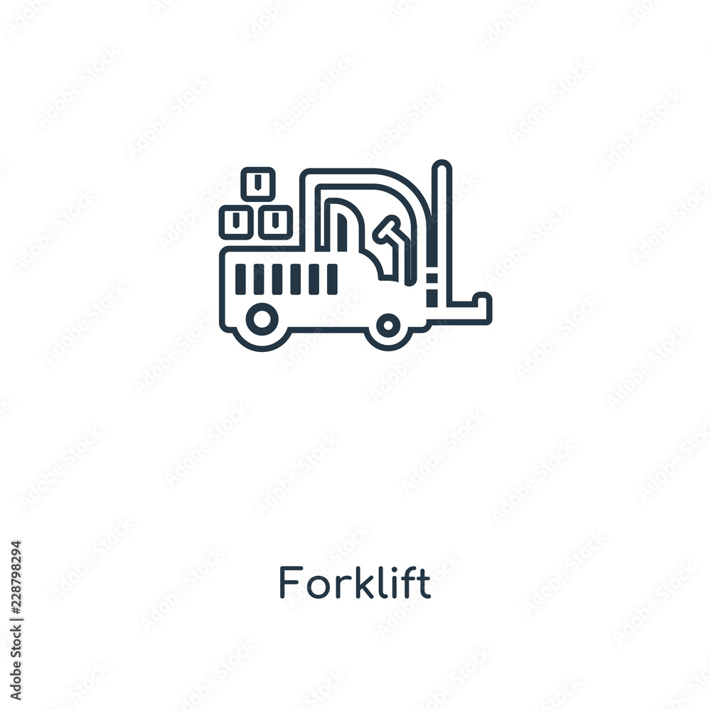 forklift icon vector forklift icon vector