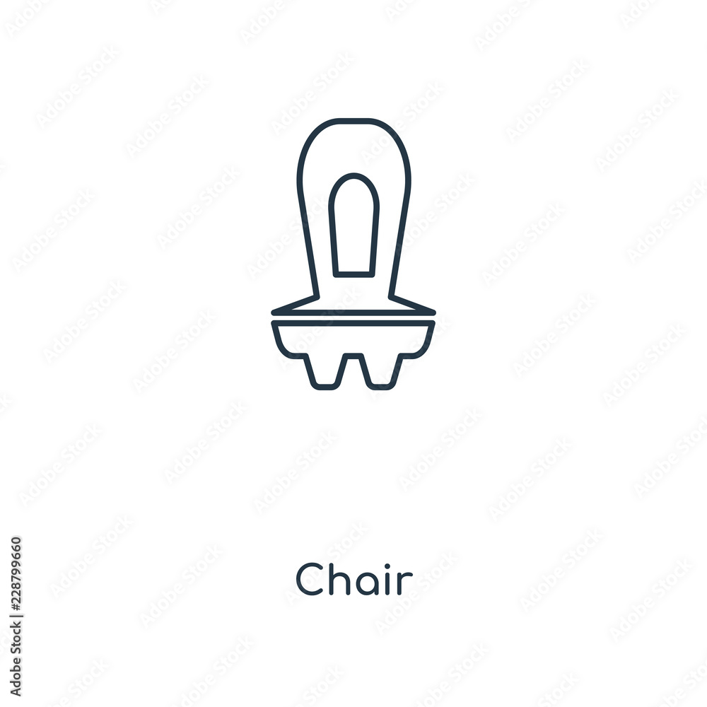 chair icon vector chair icon vector