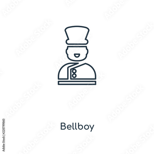 bellboy icon vector