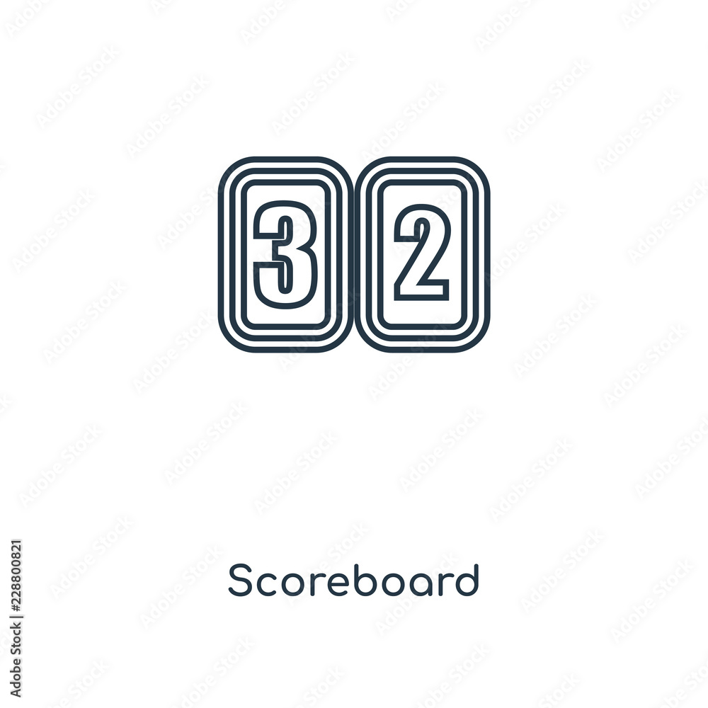 scoreboard icon vector scoreboard icon vector