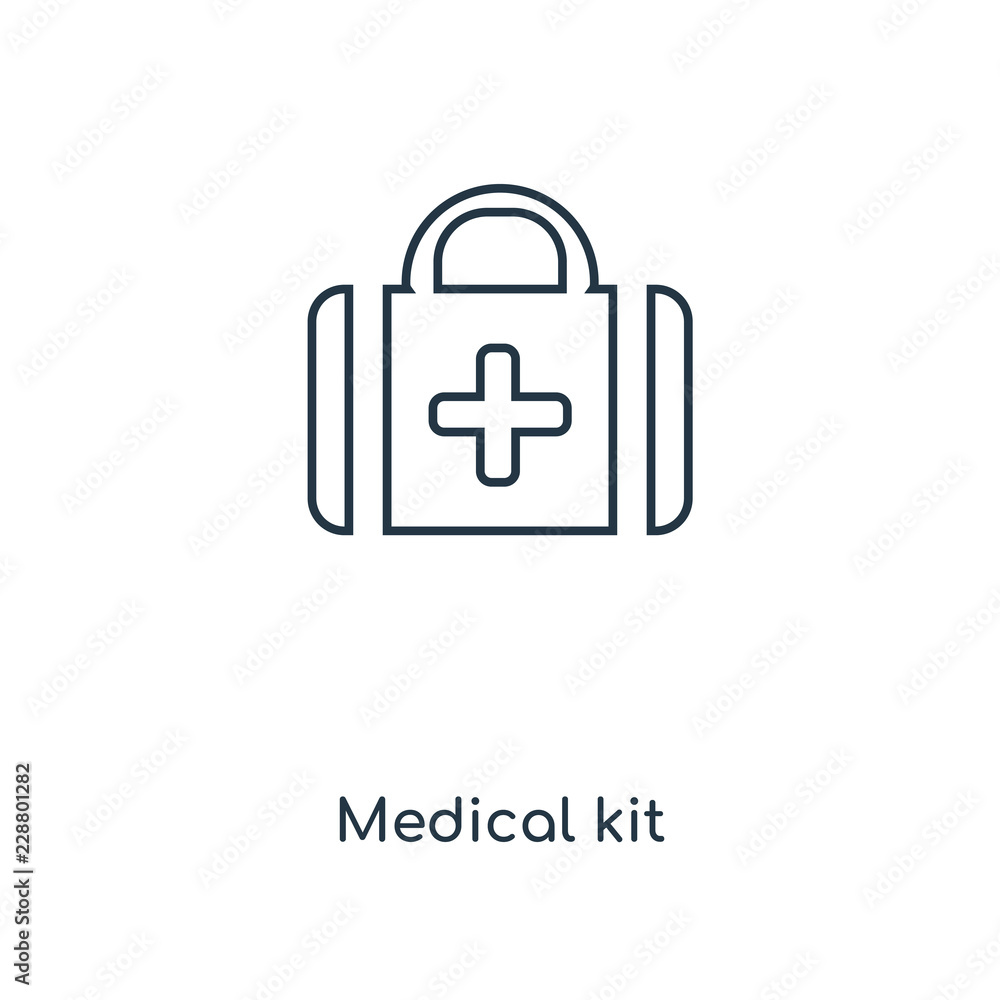 medical kit icon vector medical kit icon vector