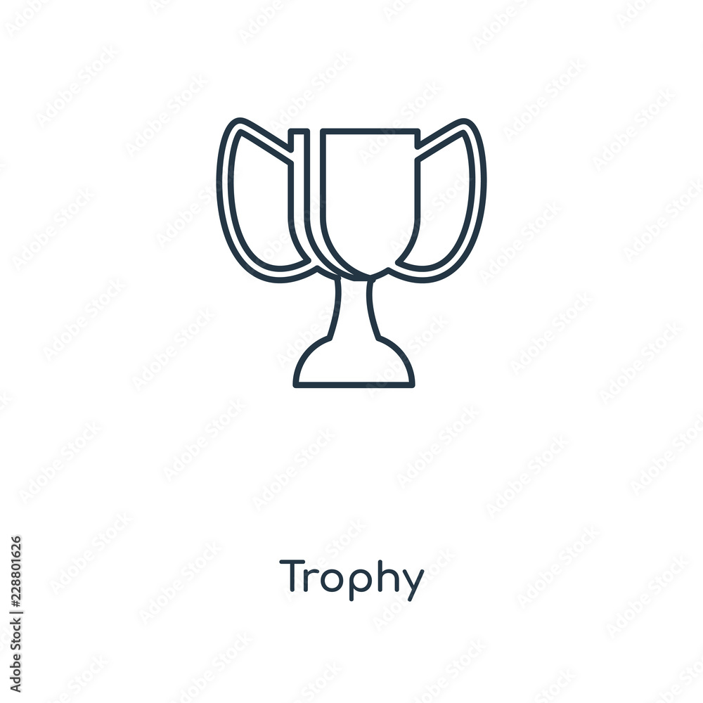 trophy icon vector trophy icon vector
