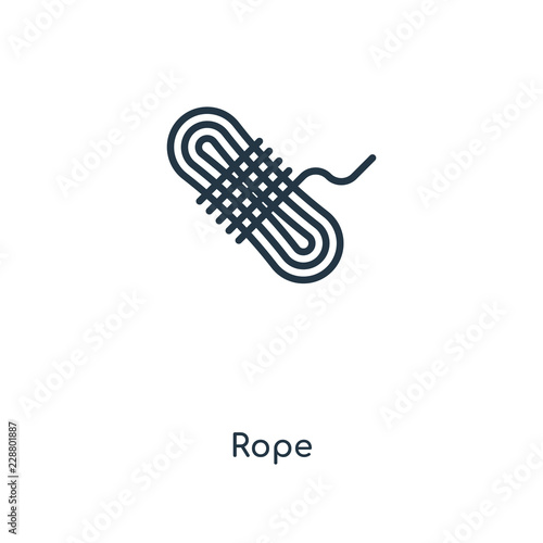 rope icon vector