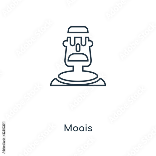 moais icon vector