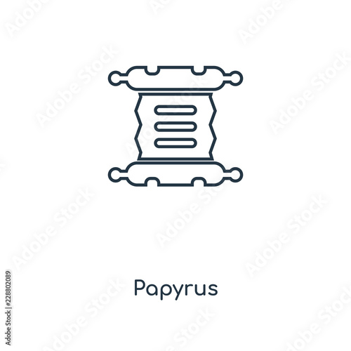 papyrus icon vector