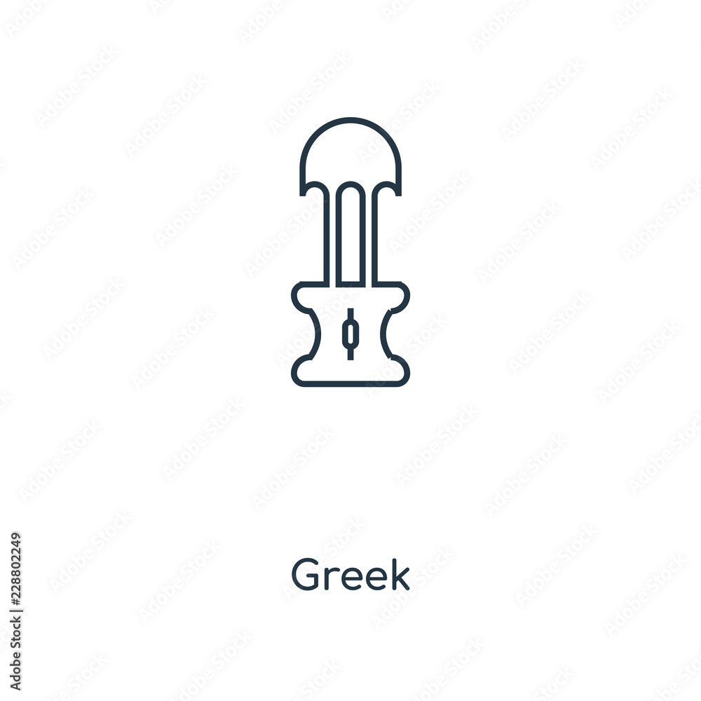 greek icon vector greek icon vector