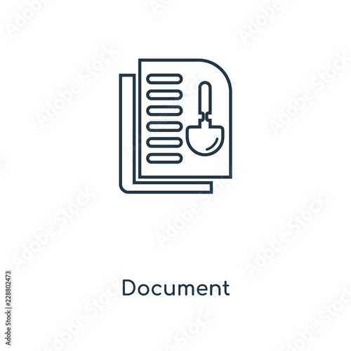 document icon vector