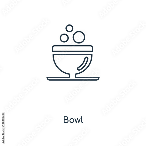 bowl icon vector