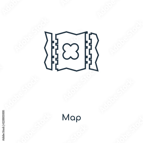 map icon vector