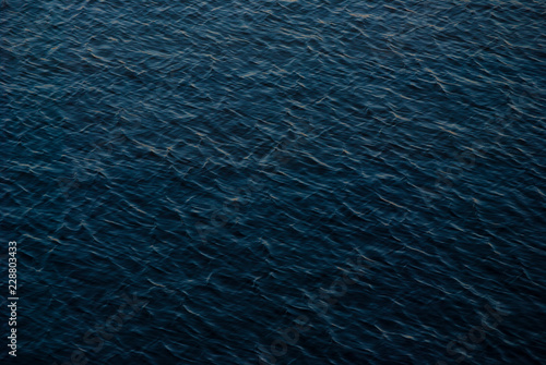  The texture of water in the river